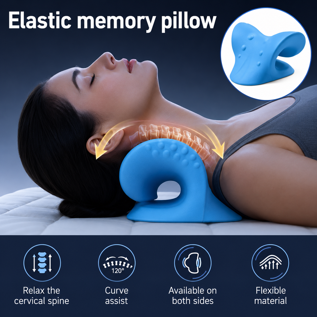 Cervical Neck Traction Pillow